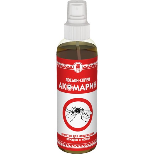 Купить Лосьон-спрей от комаров и мошек Акомарин  г. Ульяновск  
