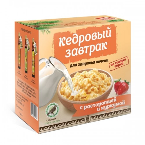 Купить Завтрак кедровый для здоровья печени с расторопшей и куркумой  г. Ульяновск  