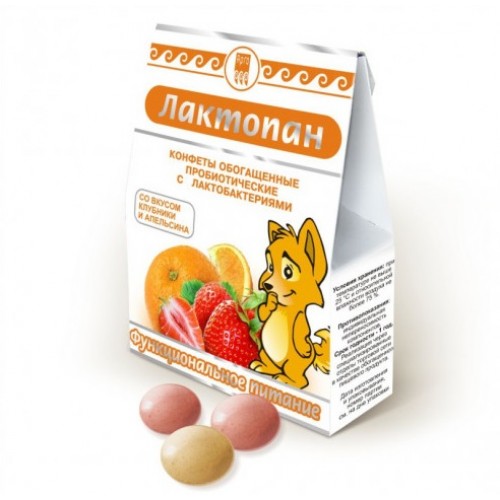 Купить Конфеты обогащенные пробиотические Лактопан  г. Ульяновск  